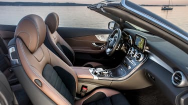 Mercedes C-Class Cabriolet - interior