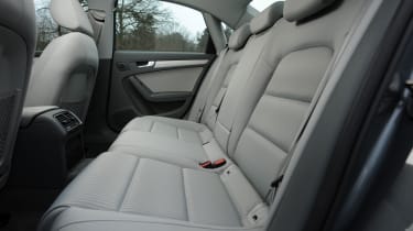 Audi A4 2.0 TDI rear seats