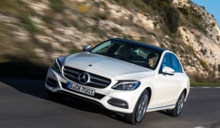 Mercedes C200 BlueTec front