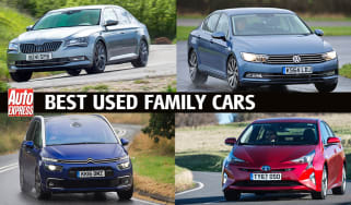 Best used family cars header