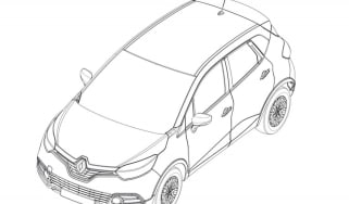 Renault Captur patent drawings front