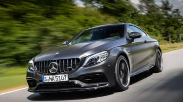 Mercedes-AMG C 63 S Coupe - front tracking