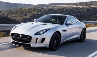 Jagaur F-Type Coupe 2014 action