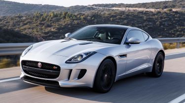 Jagaur F-Type Coupe 2014 action