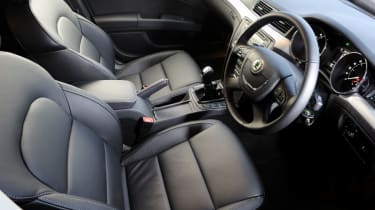 Skoda Superb Estate 4x4 interior