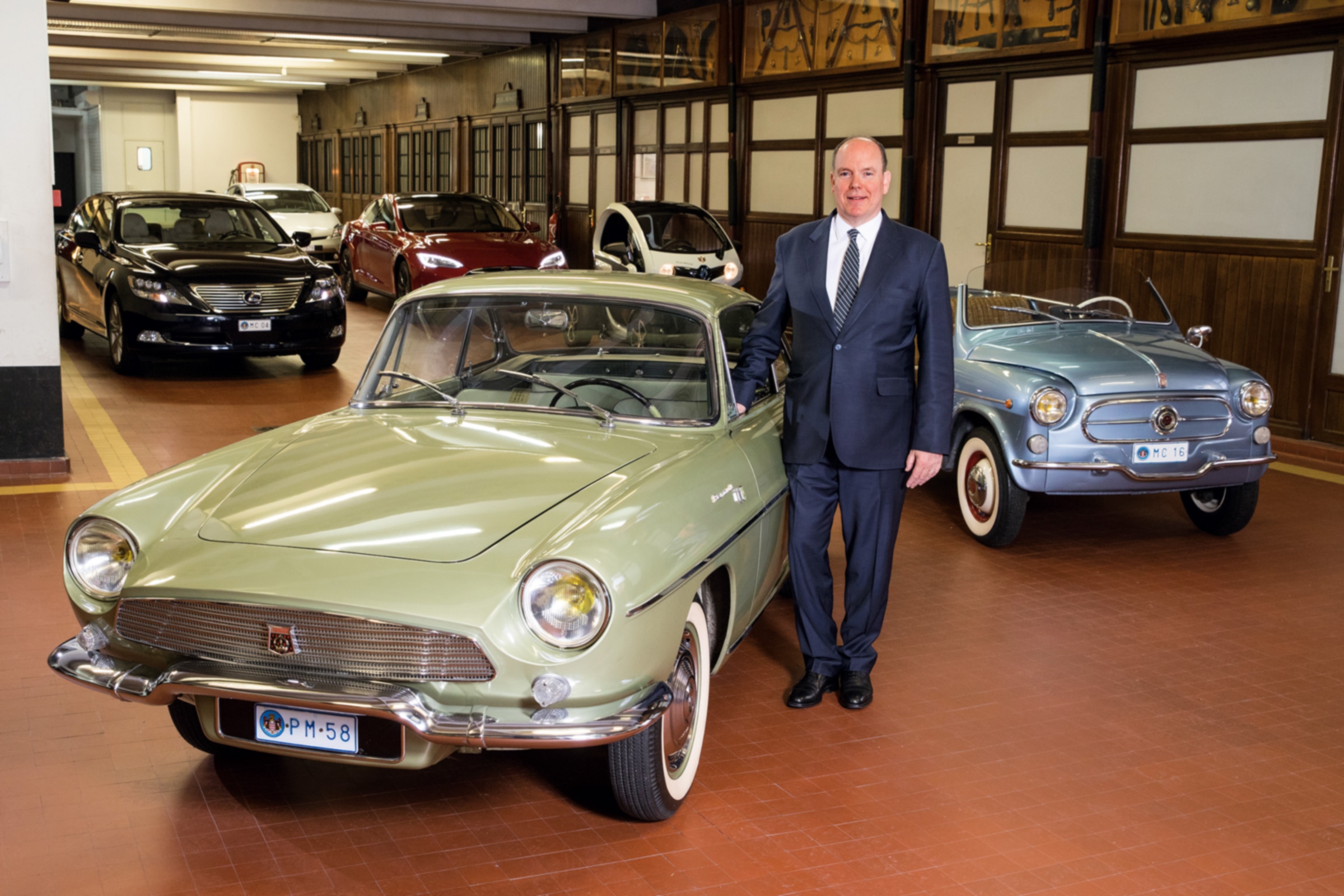 Royal cars Monaco prince opens the doors to his collection Auto Express