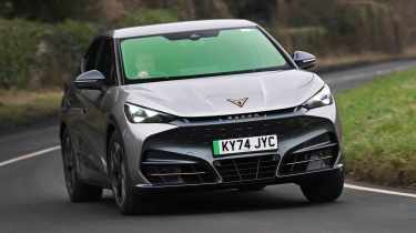 Cupra Tavascan – front cornering