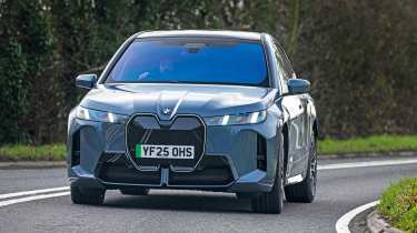 BMW iX - front cornering