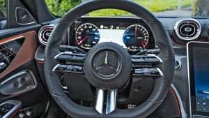Mercedes C-Class - steering wheel