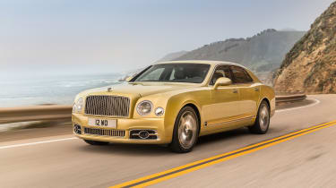 Bentley Mulsanne 2016 - Speed front tracking