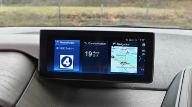 BMW i3 screen