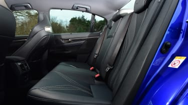 New Lexus GS F 2016 - rear seats