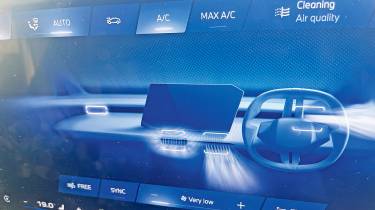 BMW iX3 long-term test - air-con