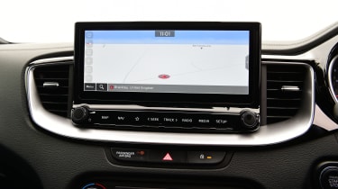 Kia Ceed - infotainment screen (navigation)