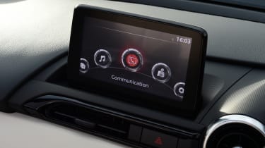 Mazda MX-5 Homura - infotainment screen