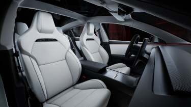 Tesla Model 3 Performance front seats