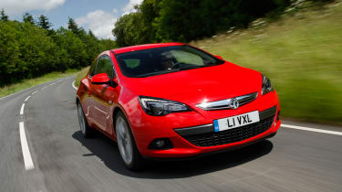 Vauxhall Astra GTC front tracking