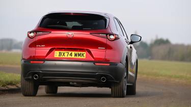 Mazda CX30 - rear cornering
