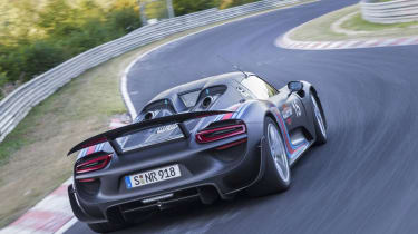 Porsche 918 Spyder rear