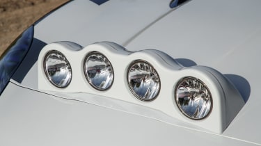 Jaguar F-Type rally car - lights