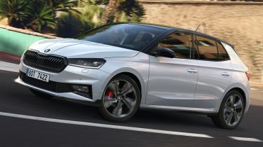Skoda Fabia 130 - front cornering
