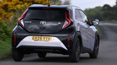 Toyota Aygo X JBL - rear cornering