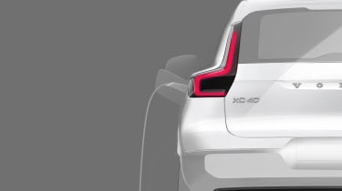 Volvo XC40 EV teaser - charging