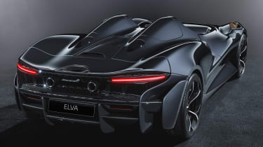 McLaren Elva - rear