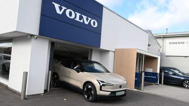 Volvo EX30 Extended Range RWD Plus long-term test - leaving handover bay