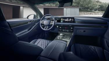 2024 Genesis Electrified G80 - front interior