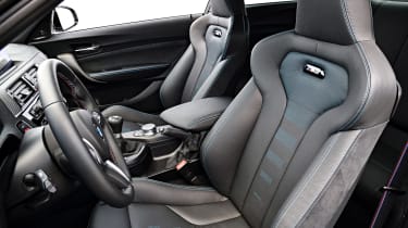 BMW M2 Competition - front seats