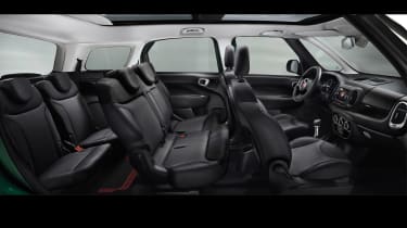 Fiat 500L MPW interior