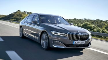BMW 750i - front tracking