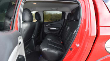 Mitsubishi L200 long-term test - rear seats