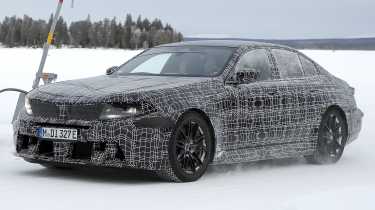 BMW M5 facelift - front angled