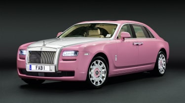 Rolls-Royce Ghost - best pink cars ever