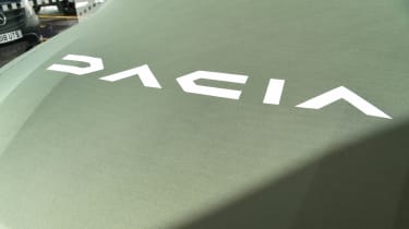 Dacia Staples Corner - new Dacia logo car cover