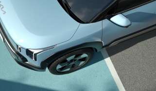 Kia EV2 teaser - front overhead