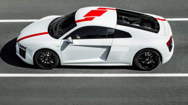 Audi R8 V10 RWS - side action