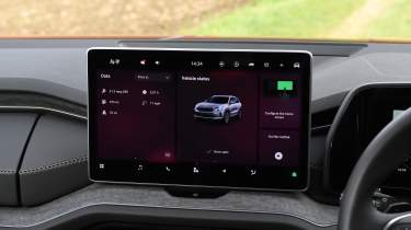 Skoda Kodiaq - infotainment screen