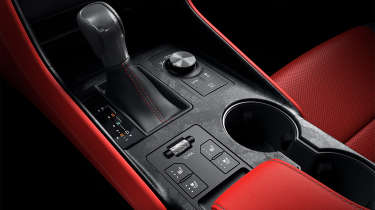 New Lexus IS - centre console
