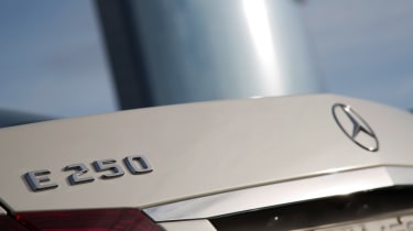 Mercedes E-Class saloon badge