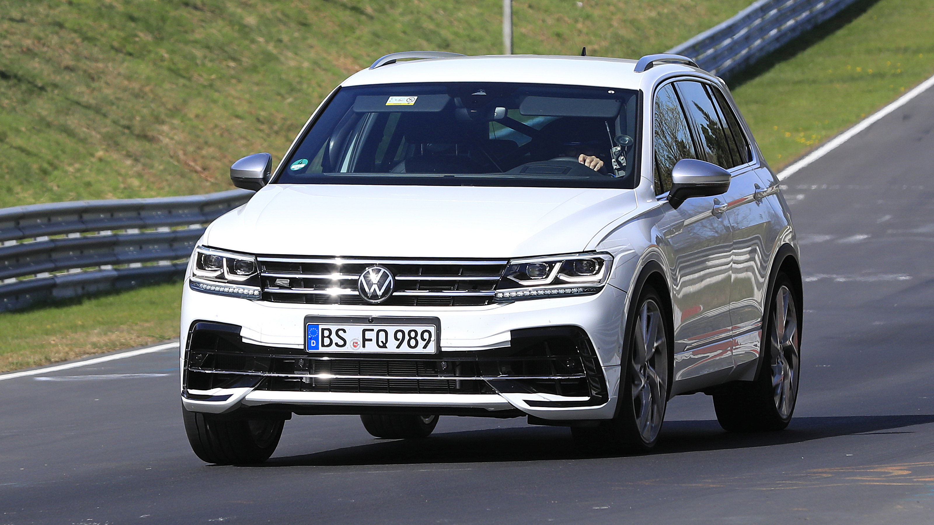 New Volkswagen Tiguan R spotted at the Nurburgring  Auto 