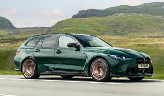 BMW M3 CS Touring - front tracking