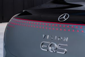 Mercedes Vision EQS concept - Vision EQS badge