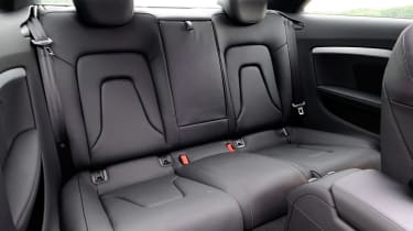 Audi A5 - rear seats
