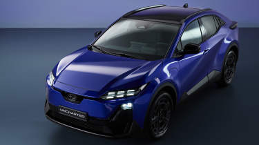 Subaru Uncharted - front above