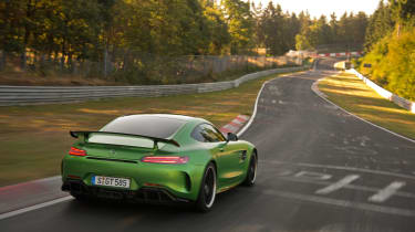 Mercedes-AMG GT R - rear tracking