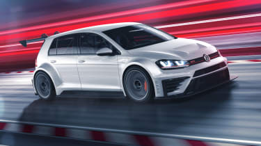 Volkswagen Golf GTI TCR front tracking 2