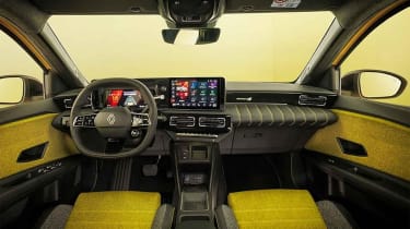 Leaked Renault 5 interior